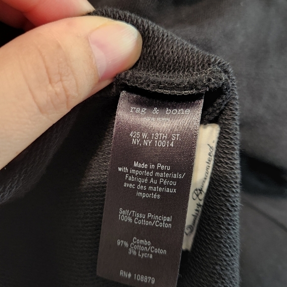 New Rag & Bone Pullover With Diamond Print - Picture 11 of 12